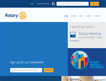 Tablet Screenshot of elizabethtownrotaryclub.org